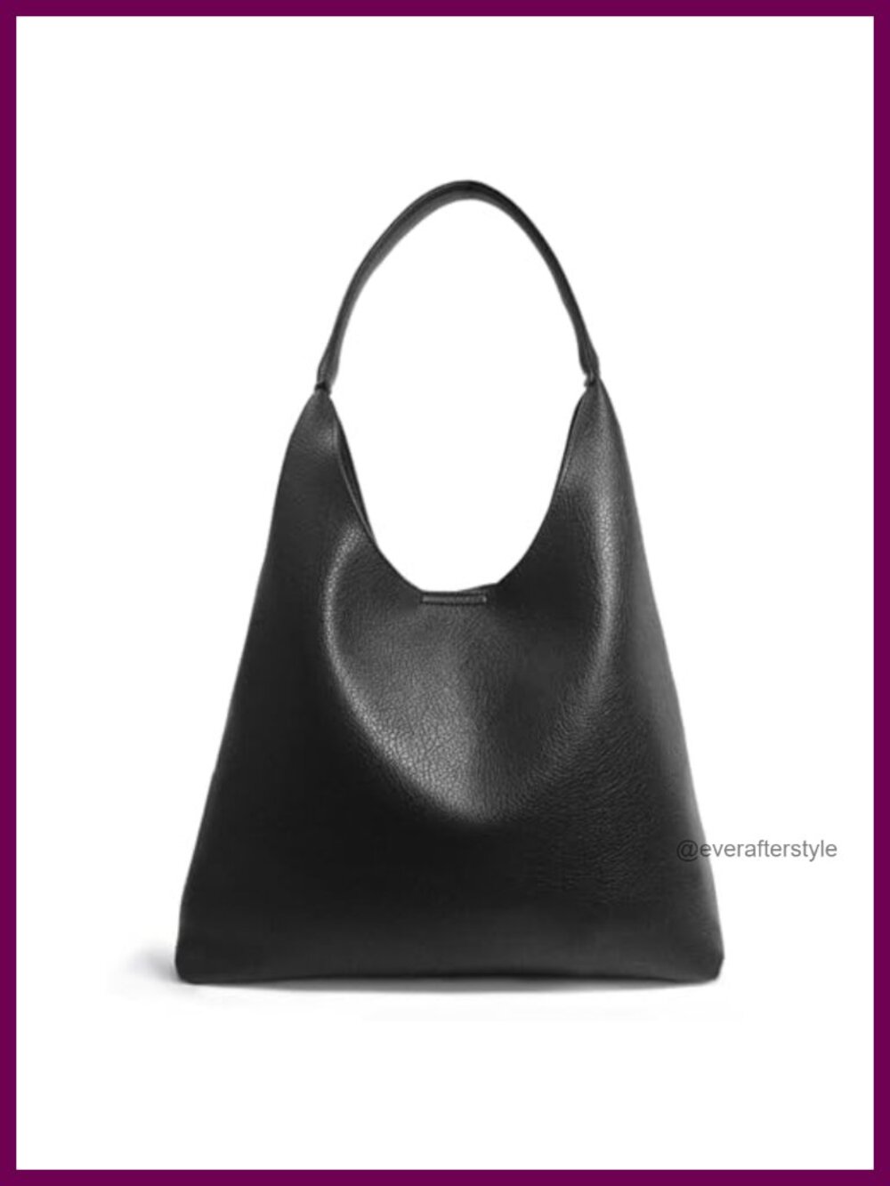 Soft Slouchy Hobo Bag Vegan Leather Shoulder Handbag Tote Purse